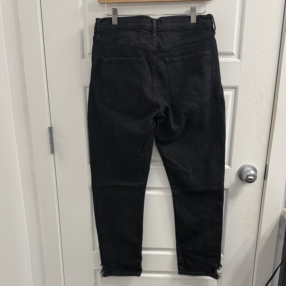 Agolde Jeans Toni Mid Rise Straight Size‎ 29 Black - Picture 3 of 3